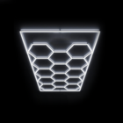 NORTHLUMEN™ 14-Grid Hexagon LED-valosarja kehikolla