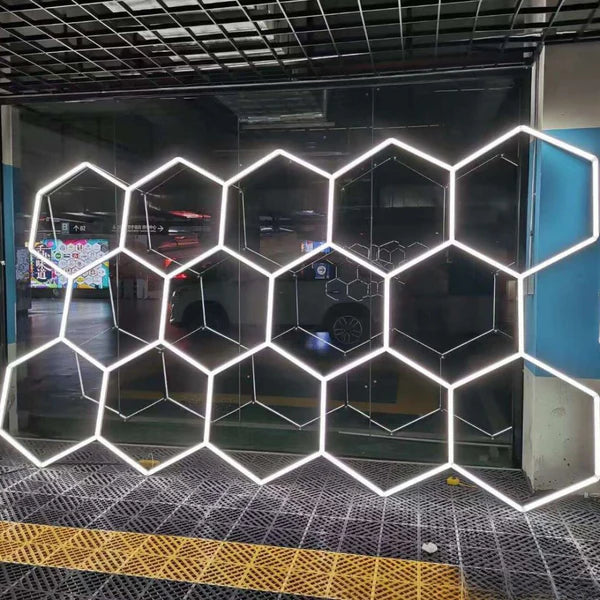 NORTHLUMEN™ 14-Grid Hexagon LED-valosarja