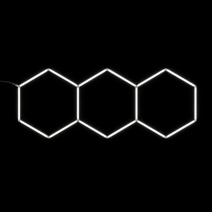 NORTHLUMEN® 3-Grid Hexagon LED-valosuora