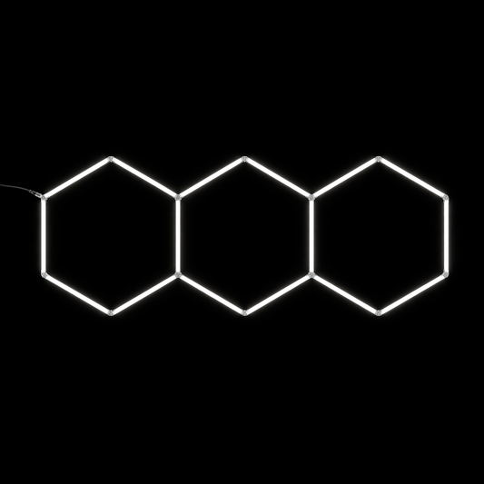 NORTHLUMEN® 3-Grid Hexagon LED-valosuora