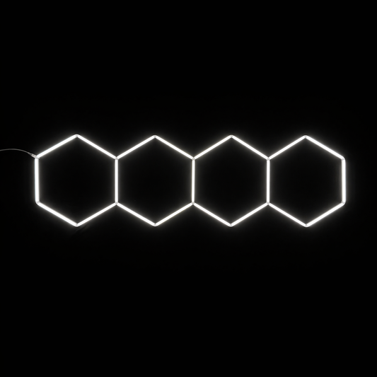 NORTHLUMEN® 4-Grid Hexagon LED-valosuora
