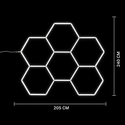 NORTHLUMEN® 6-Grid Hexagon LED-valosarja
