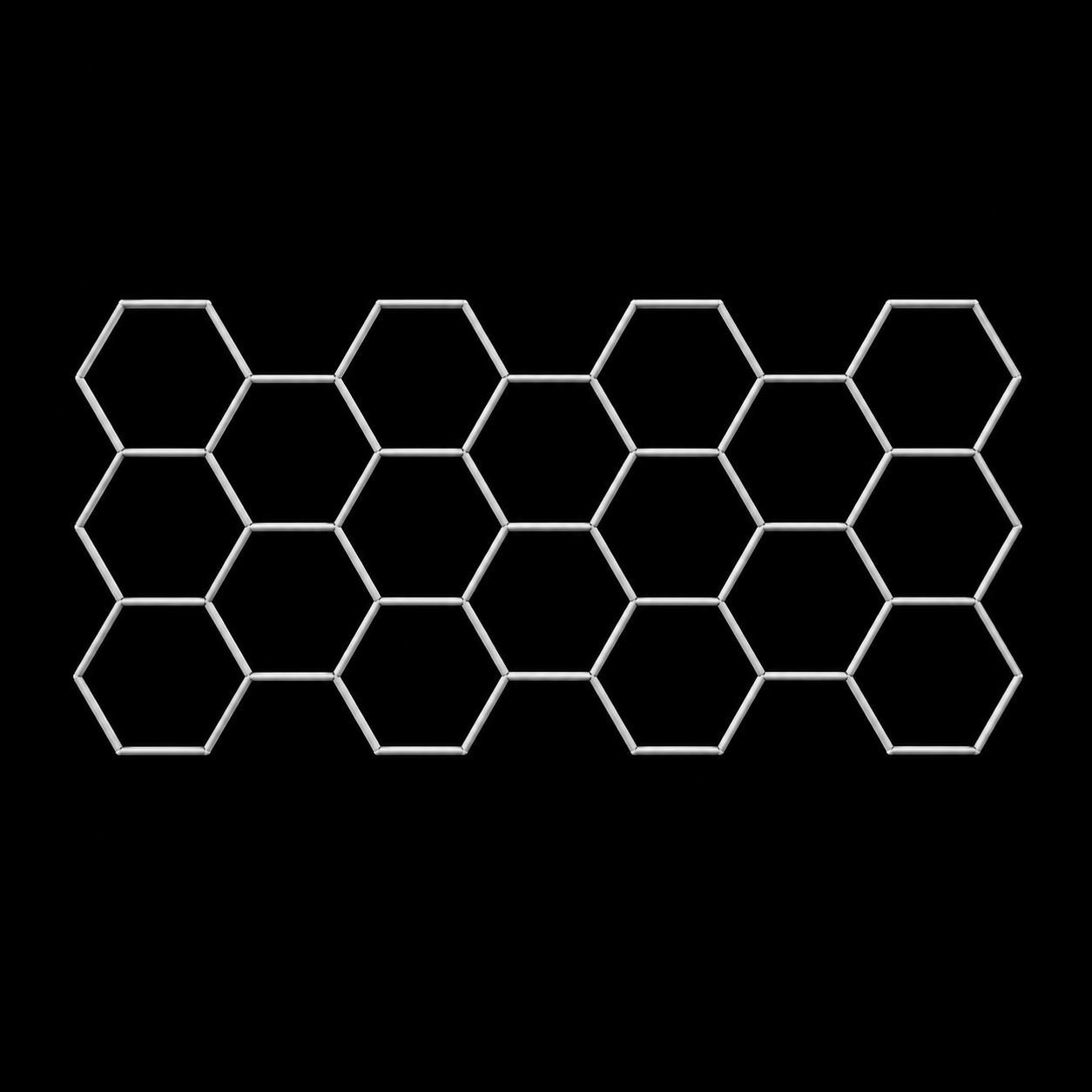 NORTHLUMEN® 18-Grid Hexagon LED-valosarja