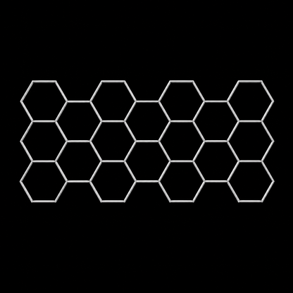 NORTHLUMEN® 18-Grid Hexagon LED-valosarja