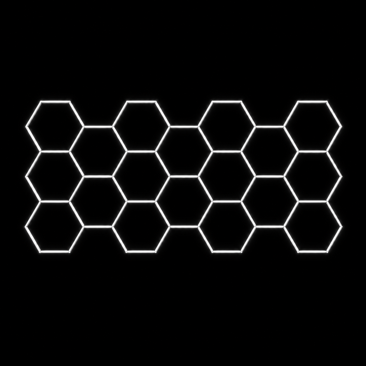 NORTHLUMEN® 18-Grid Hexagon LED-valosarja