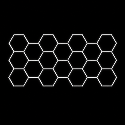 NORTHLUMEN® 18-Grid Hexagon LED-valosarja