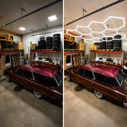 NORTHLUMEN® 14-Grid Hexagon LED-valosarja
