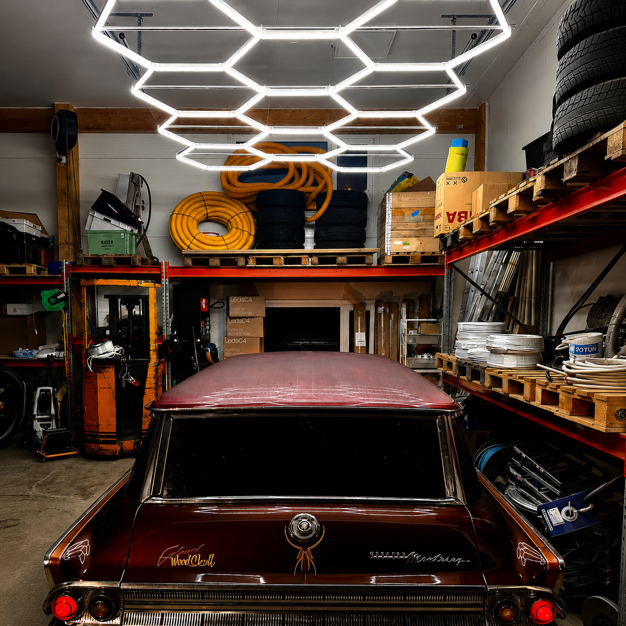 NORTHLUMEN® 14-Grid Hexagon LED-valosarja