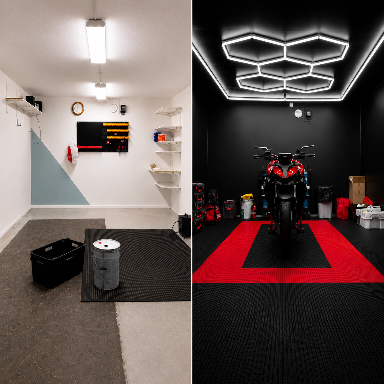 NORTHLUMEN® 5-Grid Hexagon LED-valosarja