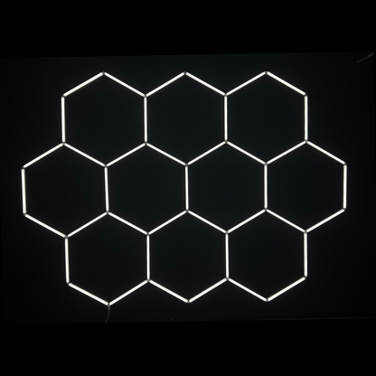 NORTHLUMEN™ 10-Grid Hexagon LED-valaisin