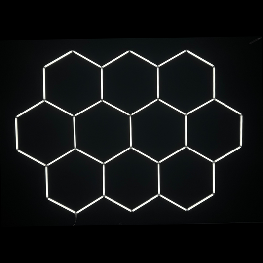 NORTHLUMEN™ 10-Grid Hexagon LED-valaisin