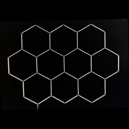 NORTHLUMEN™ 10-Grid Hexagon LED-valaisin