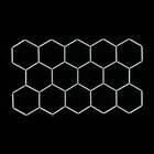 NORTHLUMEN™ 14-Grid Hexagon LED-valosarja