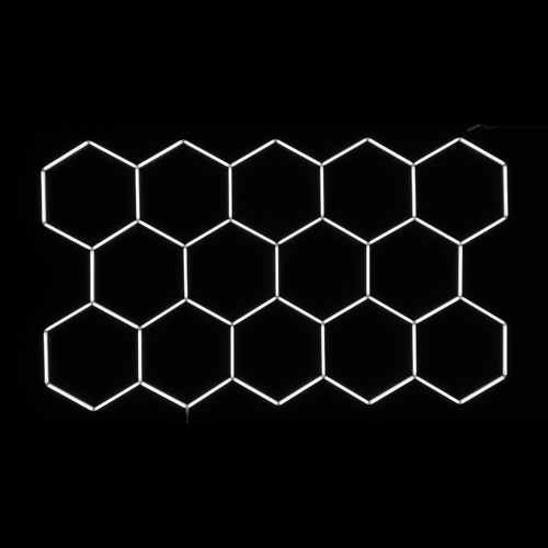 NORTHLUMEN™ 14-Grid Hexagon LED-valosarja
