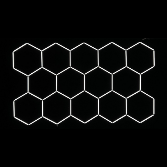 NORTHLUMEN™ 14-Grid Hexagon LED-valosarja