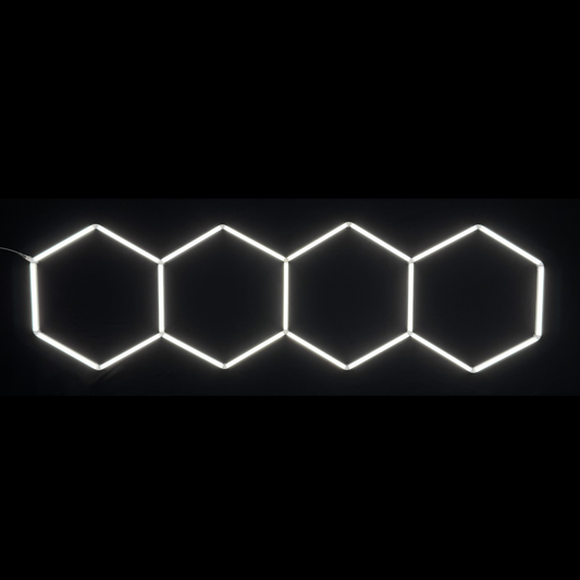 NORTHLUMEN™ 4-Grid Hexagon LED-valosuora