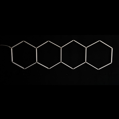 NORTHLUMEN™ 4-Grid Hexagon LED-valosuora