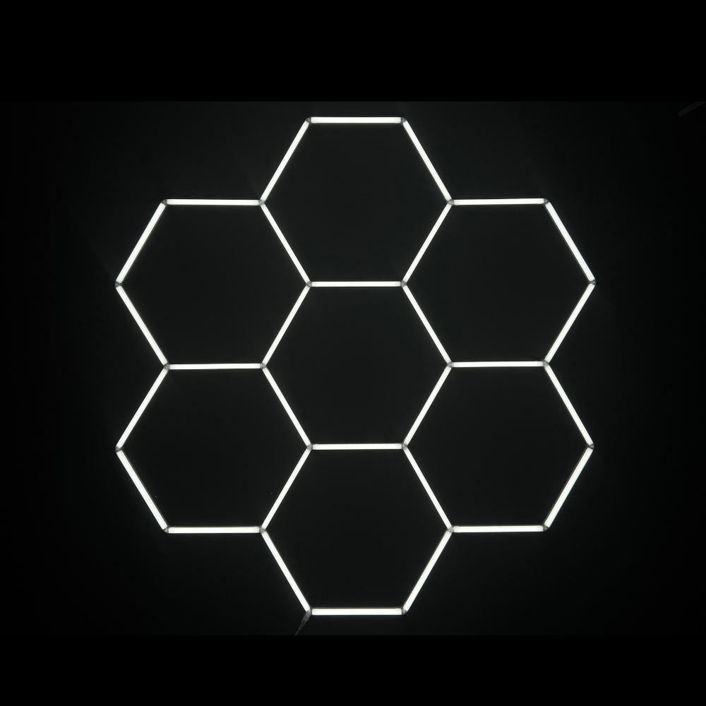 NORTHLUMEN™ 7-Grid Hexagon LED-valaisin