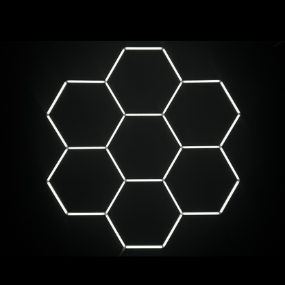 NORTHLUMEN™ 7-Grid Hexagon LED-valaisin