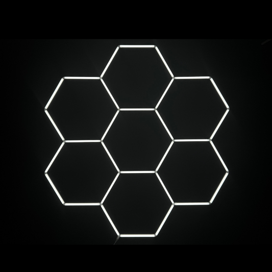 NORTHLUMEN™ 7-Grid Hexagon LED-valaisin