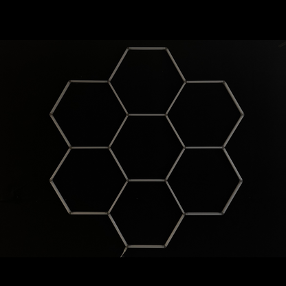 NORTHLUMEN™ 7-Grid Hexagon LED-valaisin