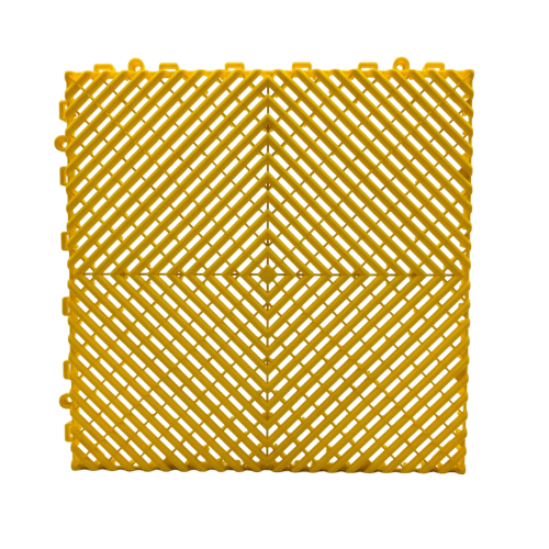 Keltainen lattialaatta